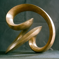 Modèlle en bronze PI